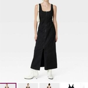 Universal Thread Black Midi Dress